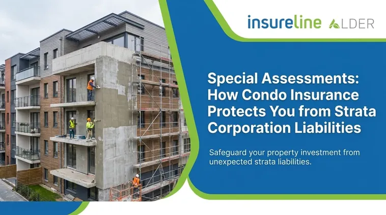 Headline graphic: Special Assessments: How Condo Insurance Protects You from Strata Corporation Liabilities