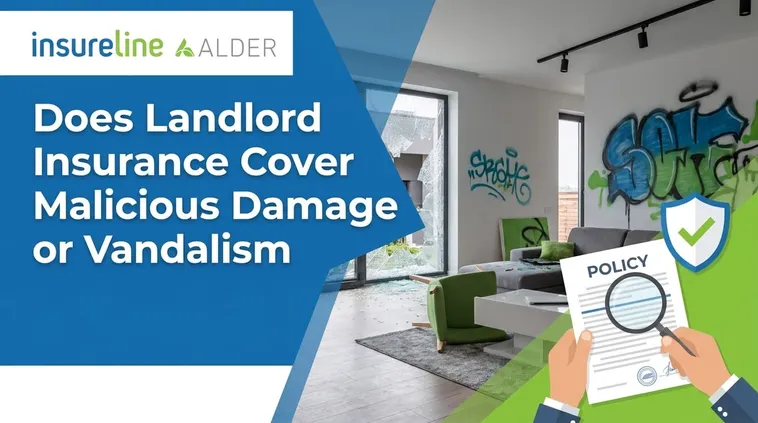 Headline graphic: Does Landlord Insurance Cover Malicious Damage or Vandalism